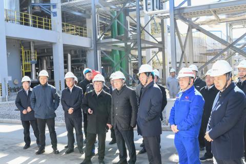 副省長(zhǎng)周立偉到裕龍石化產(chǎn)業(yè)園調(diào)研}