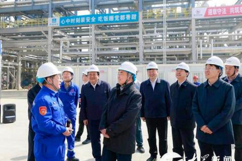 省委書(shū)記林武調(diào)研裕龍島煉化一體化項(xiàng)目}